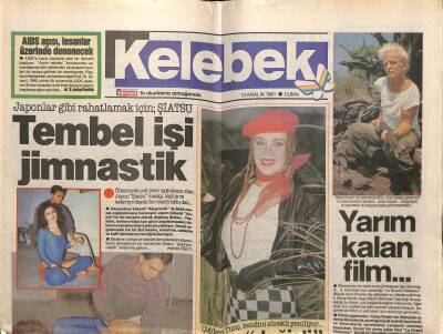 Hürriyet Gazetesi Kelebek Eki 13 Aralık 1991 - Perihan Savaş Usulü Alış Veriş GZ63771 - 1