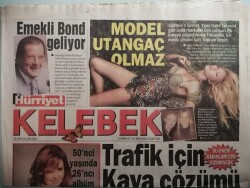 Hürriyet Gazetesi Kelebek Eki 13 Aralık 2005 Çilingiroğlunun Trafik Sorununu Çözmek İçin Getirdiği Öneri Eski Eşini De Kızdıracak -GZ44395 - 1