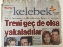 Hürriyet Gazetesi Kelebek Eki -13 Eylül 1999 - Orta Yaşlı Kadınlarda Genç Erkek Tutkusu - GZ43987 - 1