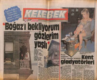Hürriyet Gazetesi Kelebek Eki 13 Haziran 1989 - Kent Gladyatörleri GZ63857 - 2