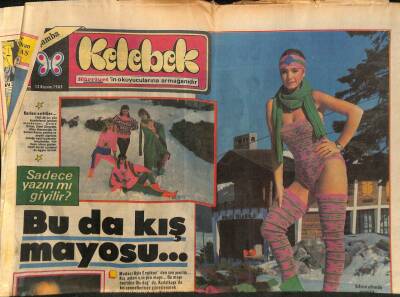 Hürriyet Gazetesi Kelebek Eki 13 Kasım 1985 - Kalipso Kralının İtalyan Melekleri GZ94135 - 1