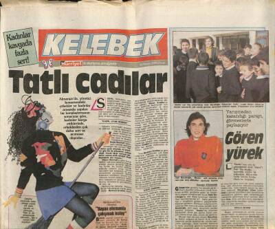 Hürriyet Gazetesi Kelebek Eki 13 Kasım 1988 - Rambonun Yeryüzü Cenneti GZ82798 - 1
