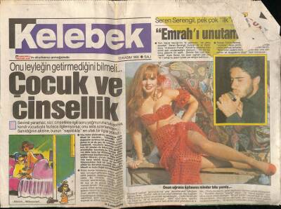 Hürriyet Gazetesi Kelebek Eki 13 Kasım 1990 - Çocuk Ve Cinsellik GZ75696 - 1