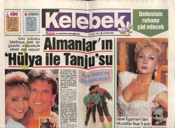Hürriyet Gazetesi Kelebek Eki 13 Kasım 1991 - Türkan Şoray Evlilik Düşleyen Gülsun Rolünde GZ63757 - 2