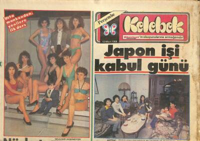 Hürriyet Gazetesi Kelebek Eki 13 Mart 1986 - Coşkun Sabah , Hem Coştu , Hem Coşturdu... GZ115305 - 1