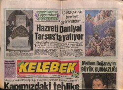 Hürriyet Gazetesi Kelebek Eki 13 Nisan 1990 - Meltem Doğanayın Büyük Kurnazlığı GZ63598 - 2