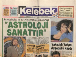Hürriyet Gazetesi Kelebek Eki 13 Nisan 1992 - Yalçın Ayşegül Aldinçi Kaptı GZ61967 - 1