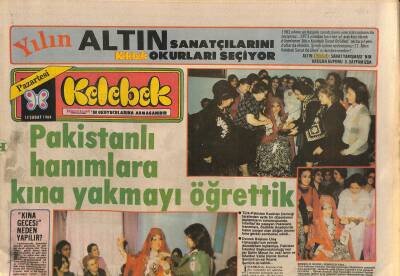 Hürriyet Gazetesi Kelebek Eki 13 Şubat 1984 - Kabare İle Yeni Başarılara Doğru... GZ115080 - 1