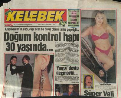 Hürriyet Gazetesi Kelebek Eki 13 Temmuz 1990 - Ataköy Yat Limanı Avrupadaki Emsallerini Aratmıyor... GZ122891 - 1