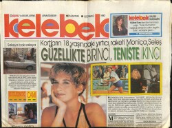 Hürriyet Gazetesi Kelebek Eki 13 Temmuz 1992 - Nükhet Durudan Tüm Kadınlara Çağrı GZ61954 - 1