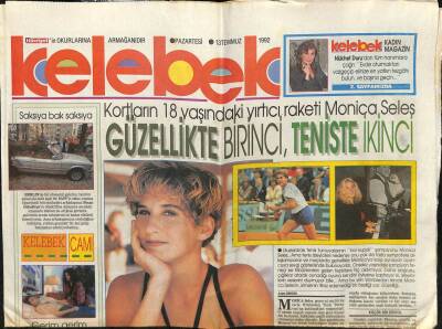 Hürriyet Gazetesi Kelebek Eki 13 Temmuz 1992 - Nükhet Durudan Tüm Kadınlara Çağrı GZ61954 - 1