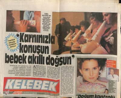Hürriyet Gazetesi Kelebek Eki 14 Aralık 1988 - Altın Takıda Eski-Yeni Buluştu GZ82813 - 1