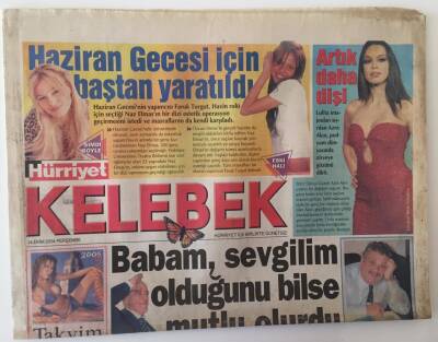 Hürriyet Gazetesi Kelebek Eki 14 Ekim 2004 - Sakıp Sabancının Kızı Dilek Sabancı Özel Hayatlarıyla İlgili İlk Kez Konuştu GZ20839 - 1