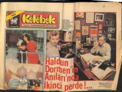Hürriyet Gazetesi Kelebek Eki 14 Haziran 1983 - Haldun Dormen'in Anılarında İkinci Perde !.. GZ152258 - 1
