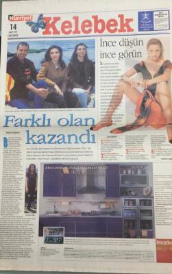 Hürriyet Gazetesi Kelebek Eki 14 Mayıs 1997 Eurovision Üçüncümüz Şebnem Pakerden Albüm Geliyor GZ30738 - 1