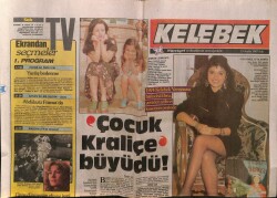 Hürriyet Gazetesi Kelebek Eki 15 Aralık 1987 - Ayten Gökçerin İsyanı GZ63803 - 1