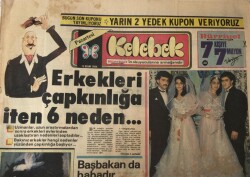 Hürriyet Gazetesi Kelebek Eki 15 Ekim 1984-Diana nın Büyük Sırrı GZ45551 - 2