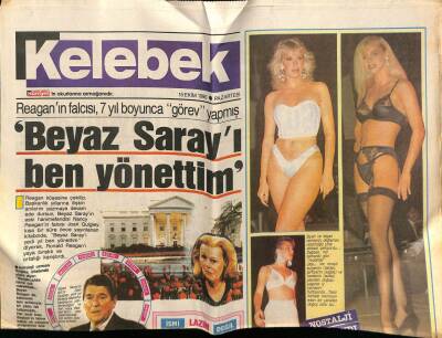 Hürriyet Gazetesi Kelebek Eki 15 Ekim 1990 - İmren Aykut,Gebe Kadını Koruyamıyoruz GZ75747 - 1