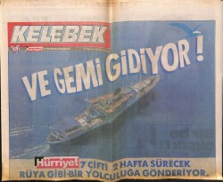 Hürriyet Gazetesi Kelebek Eki 15 Haziran 1989 - Trudienin Büyük Korkusu GZ63855 - 2