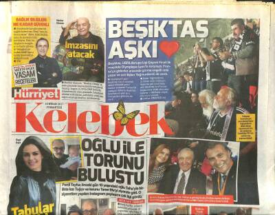 Hürriyet Gazetesi Kelebek Eki 15 Nisa 2017 - Teoman Asmalı Turunda - Mazhar Alanson İmzasını Atacak GZ105720 - 1
