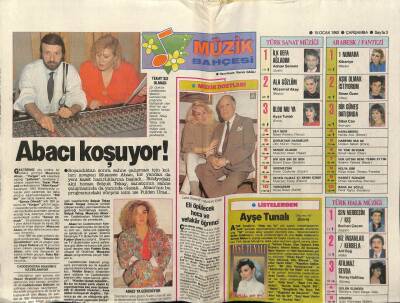 Hürriyet Gazetesi Kelebek Eki 15 Ocak 1992 - Muazzez Abacı Koşuyor GZ78313 - 1