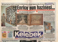 Hürriyet Gazetesi Kelebek Eki 16 Aralık 1991 - Serpil Çakmaklı Kocasını Kandırdı GZ63770 - 1