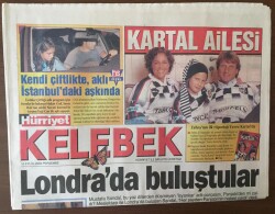 Hürriyet Gazetesi Kelebek Eki 16 Eylül 2004 - Paris Hiltondan İtiraflar Kitabı GZ6972 - 1
