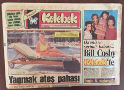Hürriyet Gazetesi Kelebek Eki 16 Haziran 1986 - Minik Balerinler Kuğ Gibiydi GZ10295 - 2