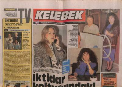 Hürriyet Gazetesi Kelebek Eki 16 Kasım 1987 - Harika Avcı - Cihan Ünal Fotoroman GZ63624 - 2
