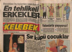 Hürriyet Gazetesi Kelebek Eki 16 Mart 1990 - Bahar Öztan Yazı Getrdi GZ61821 - 1