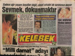 Hürriyet Gazetesi Kelebek Eki 16 Mart 1990 - Gülşen Bubikoğlu Stresi Öğreniyor GZ61819 - 1