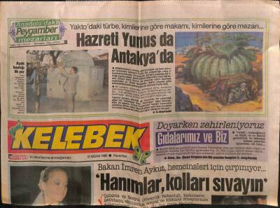 Hürriyet Gazetesi Kelebek Eki 16 Nisan 1990 - Serpil Çakmaklıya Kokain Demeyin GZ63596 - 1