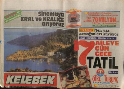 Hürriyet Gazetesi Kelebek Eki 16 Temmuz 1987- Süper Anne Form Cennetinde GZ63704 - 2