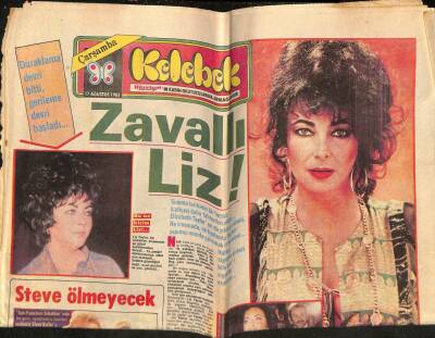 Hürriyet Gazetesi Kelebek Eki 17 Ağustos 1983 - Ve Huzurlarınızda Şoför İbo.. GZ83559 - 1