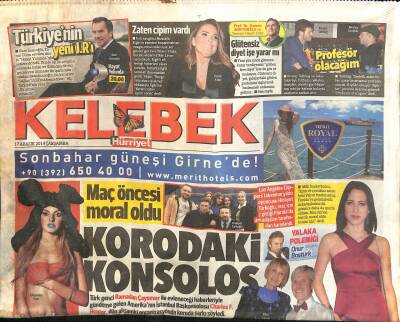 Hürriyet Gazetesi Kelebek Eki 17 Aralık 2014 - Kıvanç Tatlıtuğ Ve Wesley Sneijder Nişantaşında Bir Kafede Buluştu GZ116098 - 1