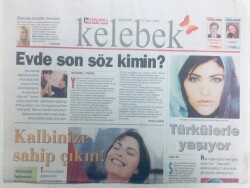 Hürriyet Gazetesi Kelebek Eki 17 Eylül 1998 - Zara Türkülerle Yaşıyor GZ43415 - 1
