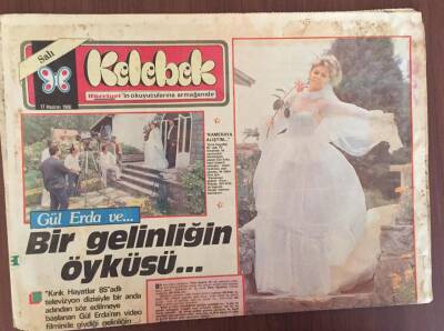 Hürriyet Gazetesi Kelebek Eki 17 Haziran 1986 - Almanları Büyüleyen Türk Soprano GZ10296 - 1