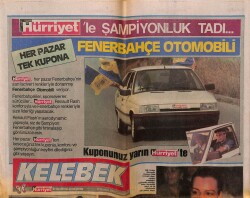 Hürriyet Gazetesi Kelebek Eki 17 Haziran 1989 - Sibel Turnagölün Gözü Podyumda Kaldı GZ63854 - 1