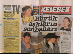 Hürriyet Gazetesi Kelebek Eki 17 Kasım 1987 - Türkan Şorayda Evlilikte Aradığını Bulamadı GZ63623 - 1