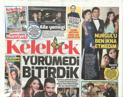 Hürriyet Gazetesi Kelebek Eki 17 Kasım 2016 - Tarkan , Eşi Pınar Dilek İle İstanbul Tasarım Bienalini Gezdi GZ109975 - 1