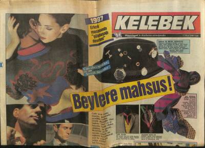 Hürriyet Gazetesi Kelebek Eki 17 Mart 1987 - Hülya Koçyiğit Sahnede Kazandığını Sinemaya Yatırıyor GZ61936 - 1