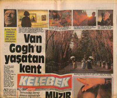 Hürriyet Gazetesi Kelebek Eki 17 Mart 1989 - Dişilikle Sanat , Nilüferin Müzik Beşiğinde Buluştu GZ113733 - 1