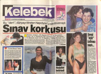 Hürriyet Gazetesi Kelebek Eki 17 Mayıs 1991 - Perran Kutman İyice Güzelleşti GZ75779 - 1