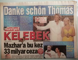 Hürriyet Gazetesi Kelebek Eki 17 Mayıs 2005 Cem Karacanın Yol Arkadaşları - GZ44131 - 1
