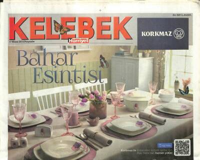 Hürriyet Gazetesi Kelebek Eki 17 Nisan 2014 - Nişantaşı Aşıkları * İlker Kaleli , Begüm Birgören GZ100570 - 2