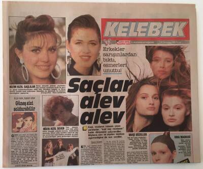 Hürriyet Gazetesi Kelebek Eki 17 Temmuz 1988 - Alaın Delon Bu Kez Gerçekten Yaralandı GZ16895 - 2