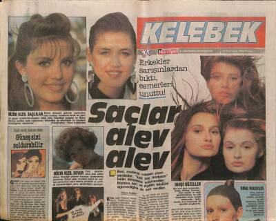Hürriyet Gazetesi Kelebek Eki 17 Temmuz 1988 - Alain Delon Bu Kez Gerçekten Yaralandı ! GZ93870 - 2