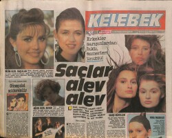 Hürriyet Gazetesi Kelebek Eki 17 Temmuz 1988 - Alain Delon Bu Kez Gerçekten Yaralandı ! GZ93870 - 1