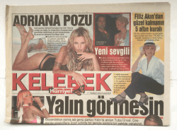 Hürriyet Gazetesi Kelebek Eki 17 Temmuz 2006 - İşte Hayalet Gemi GZ5282 - 1