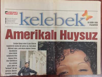 Hürriyet Gazetesi Kelebek Eki 18 Ekim 1999 - Amerikalı Huysuz Michael Lopez GZ18656 - 1